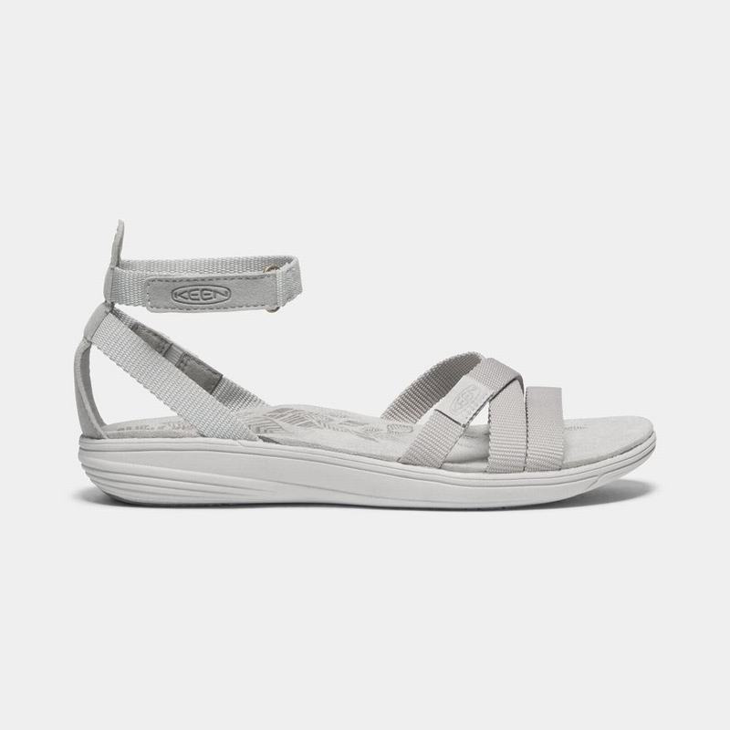 Keen Damaya Ankle Strap - Kadın Sandalet - Gri - Türkiye (967480RFL)